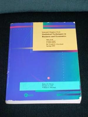 Seller image for Selected Chapters from Statistical Techniques in Business and Economics for sale by Lotzabooks