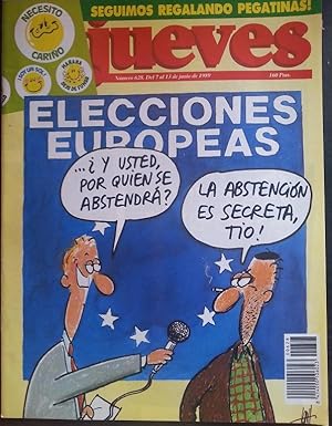 EL JUEVES Nº 628. ELECCIONES EUROPEAS. JUNIO 1989.