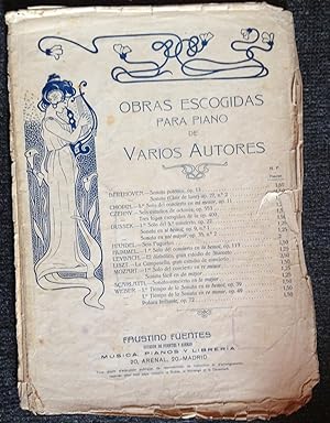 OBRAS ESCOGIDAS PARA PIANO DE VARIOS AUTORES. DUSSEK. 1ER SOLO DEL 5º CONCIERTO OP. 22.