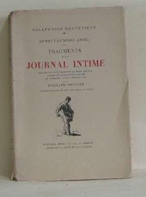Bild des Verkufers fr Fragments d'un journal intime tome II zum Verkauf von crealivres
