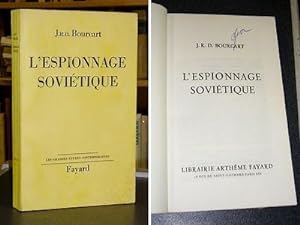 Imagen del vendedor de L'espionnage sovitique a la venta por Le Beau Livre
