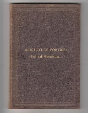 Aristotelis de Arte Poetica (Vahlen's Text).