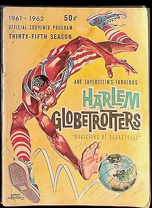 Abe Saperstein's Fabulous Harlem Globetrotters Magicians of Basketball. Official Sourvenir Progra...