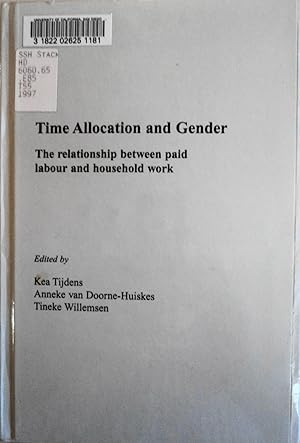 Immagine del venditore per Time Allocation and Gender: The Relationship between Paid Labour and Household Work venduto da School Haus Books