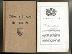 Zürcher Bürger- und Heimatbuch. Hrsg. im Auftrag des Erziehungsrates.