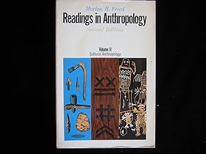 Imagen del vendedor de READINGS IN ANTHROPOLOGY: Vol. II Cultural Anthropology a la venta por HERB RIESSEN-RARE BOOKS