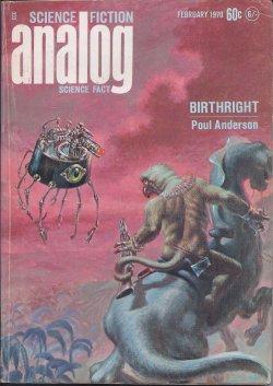 Seller image for ANALOG Science Fiction/ Science Fact: February, Feb. 1970 for sale by Books from the Crypt