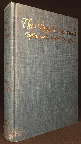 Bild des Verkufers fr The Rundle Journals; 1840-1848 (Publisher series: Historical Society of Alberta.) zum Verkauf von Burton Lysecki Books, ABAC/ILAB