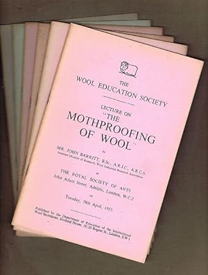 The Wool Education Society. Six Booklets dated 1952-54