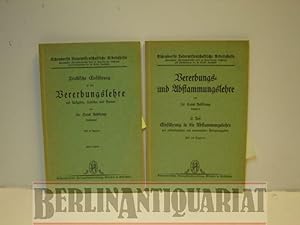 Immagine del venditore per Praktische Einfhrung in die Vererbungslehre mit Aufgaben, Tabellen und Kurven (I) 1934 . Vererbungs- und Abstanmmungslehre ( II) 1930 . Einfhrung in die Abstammungslehre mit mikroskopischen und anatomischen bungsaufgaben. Aschendorffs naturwissenschaftliche Arbeitshefte. venduto da BerlinAntiquariat, Karl-Heinz Than