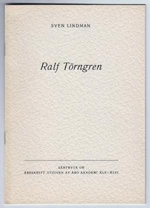 Seller image for Ralf Trngren. for sale by Hatt Rare Books ILAB & CINOA