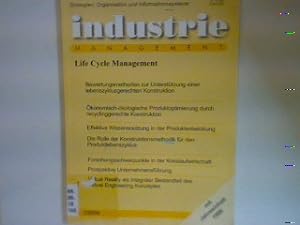 Seller image for Life Cycle Management Industrie Management: Strategien, Organisation und Informationssysteme, 1/2000 for sale by books4less (Versandantiquariat Petra Gros GmbH & Co. KG)