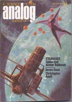 Imagen del vendedor de ANALOG Science Fiction/ Science Fact: March, Mar. 1977 a la venta por Books from the Crypt
