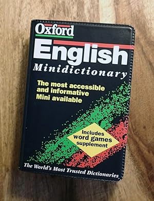 THE OXFORD MINIDICTIONARY : Includes Word Game Supplement (4th Edition, Reissued with Corrections...