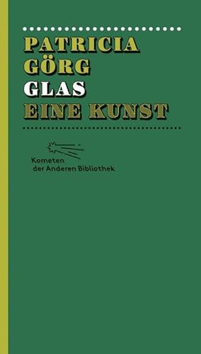 Bild des Verkufers fr Glas : Eine Kunst zum Verkauf von AHA-BUCH GmbH