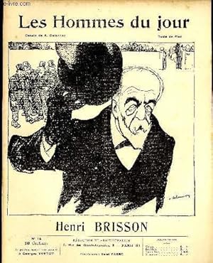 Seller image for LES HOMMES DU JOUR N 13. HERNI BRISSON. for sale by Le-Livre