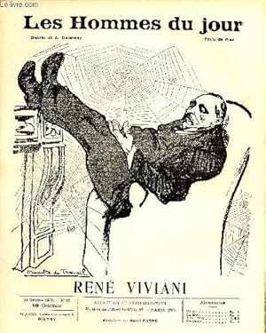 Seller image for LES HOMMES DU JOUR N 41. RENE VIVIANI. for sale by Le-Livre