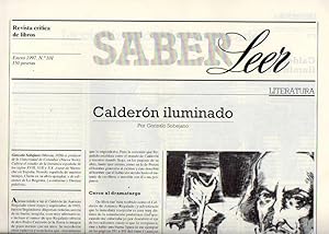 Bild des Verkufers fr SABER LEER. Revista Crtica de Libros. N 101. Gonzalo Sobejano: "Caldern iluminado"; Vicente Verd: "La civilizacin de los parados"; Elas Daz: "Patologias de la democracia"; Jops M Mato: "La industria del tabaco a debate"; Pedro Cerezo Galn: "La herencia liberal". zum Verkauf von angeles sancha libros