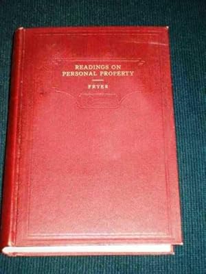 Readings on Personal Property