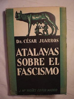 Imagen del vendedor de Atalayas sobre el fascismo a la venta por Librera Antonio Azorn