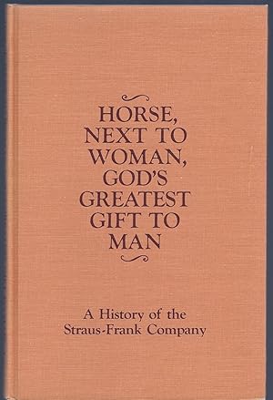 Seller image for HORSE Next to Woman, God's Greatest Gift to Man for sale by Larimar Animal Books