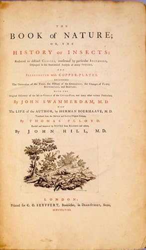 Bild des Verkufers fr The book of nature; or, the history of insects zum Verkauf von Jeremy Norman's historyofscience