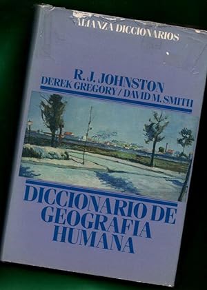 Image du vendeur pour DICCIONARIO DE GEOGRAFIA HUMANA. mis en vente par Librera DANTE
