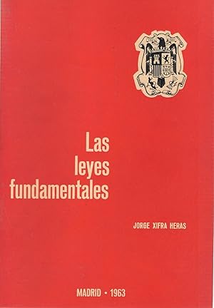 Seller image for LAS LEYES FUNDAMENTALES. for sale by Librera Torren de Rueda