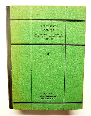 Seller image for Society Today; Man and His World Volume 5 for sale by Prestonshire Books, IOBA