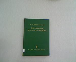 Seller image for Einfhrung in die praktische Polarographie. for sale by Antiquariat Bookfarm