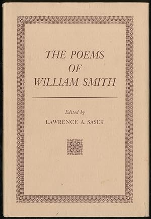 Immagine del venditore per The Poems of William Smith venduto da Between the Covers-Rare Books, Inc. ABAA