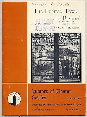 Bild des Verkufers fr The Puritan Town of Boston zum Verkauf von Between the Covers-Rare Books, Inc. ABAA