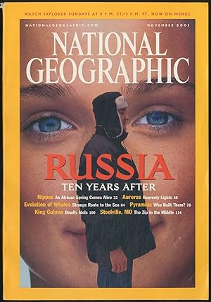 Seller image for National Geographic: Volume 200, Number 5, "Russia" for sale by Between the Covers-Rare Books, Inc. ABAA