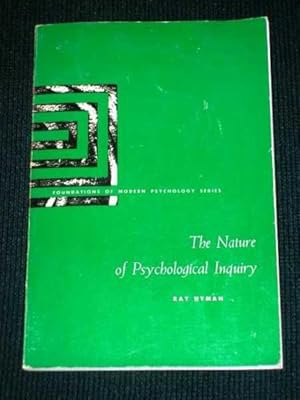 Immagine del venditore per Nature of Psychological Inquiry, The venduto da Lotzabooks
