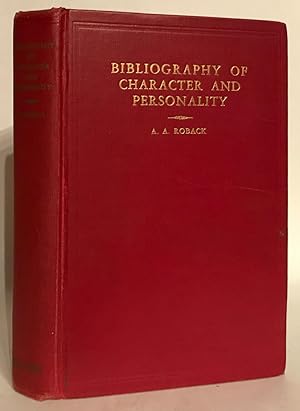 Seller image for Bibliography of Character and Personality. for sale by Thomas Dorn, ABAA