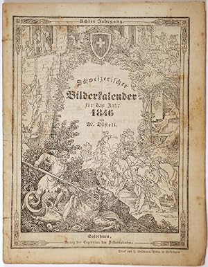 Schweizerischer Bilderkalender für das Jahr 1846. Achter Jahrgang.
