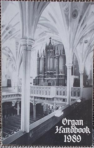 Bild des Verkufers fr Organ Handbook 1989 (Published for the 34th Annual National Convention of the Society) zum Verkauf von Faith In Print