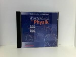 Seller image for Wrterbuch der Physik. CD- ROM. Deutsch- Englisch/ Englisch- Deutsch for sale by ABC Versand e.K.