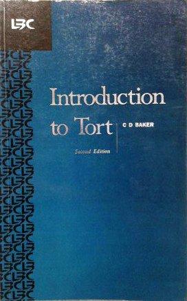 Immagine del venditore per Introduction to Tort Second Edition venduto da Book Realm