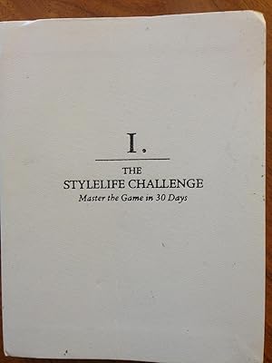 Immagine del venditore per Rules of the Game: The Stylelife Challenge, Master the Game in 30 Days venduto da Epilonian Books