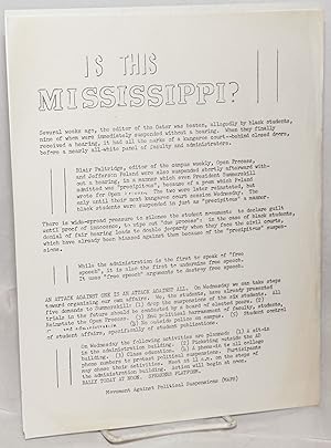 Is this Mississippi? [handbill]