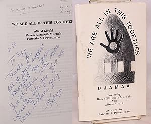 We Are All in This Together, poetry & art [inscribed & signed]