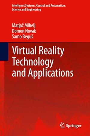 Bild des Verkufers fr Virtual Reality Technology and Applications zum Verkauf von BuchWeltWeit Ludwig Meier e.K.
