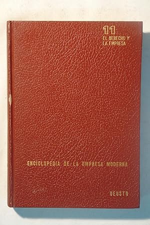 Imagen del vendedor de Enciclopdia de la empresa moderna. El Derecho y la Empresa. Vol. 11 a la venta por NOMBELA LIBROS USADOS