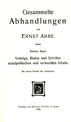 Bild des Verkufers fr Gesammelte Abhandlungen 3: Vortrge, Reden und Schriften sozialpolitischen und verwandten Inhalts. zum Verkauf von Fundus-Online GbR Borkert Schwarz Zerfa