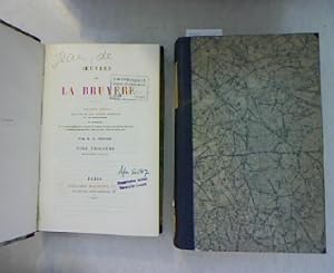 Imagen del vendedor de Oeuvres de La Bruyere : Nouvelle Edition, Tome III., Premiere Partie + Seconde Partie. a la venta por Antiquariat Bookfarm