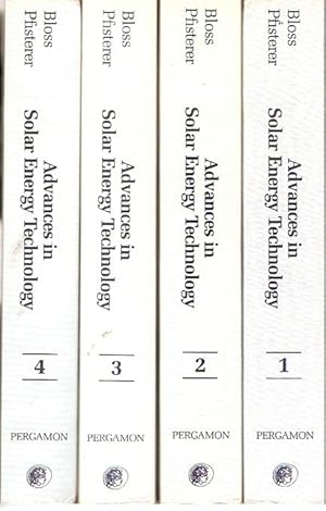 Bild des Verkufers fr Advances in Solar Energy Technology (in four volumes). Proceedings of the Biennial Congress of the International Solar Energy Society, Hamburg, Federal Republic of Germany, 13-18 September 1987 zum Verkauf von City Basement Books