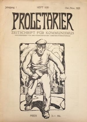 Proletarier: Zeitschrift für Kommunismus Jahrgang 1 heft 9/10 (Oct./Nov. 1921)