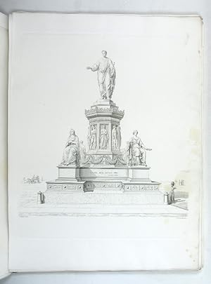Denkmal Franz dem Ersten in Wien. Kunstwerk von Pompeo Marchesi beschrieben von Francesco Ambrosoli.