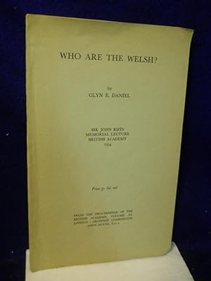 Seller image for Who Are the Welsh? for sale by Gil's Book Loft